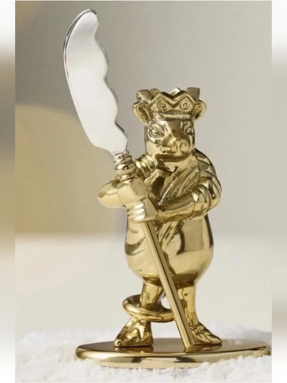 Anthropologie New York City Ballet Mouse King Cheese Knife NWT